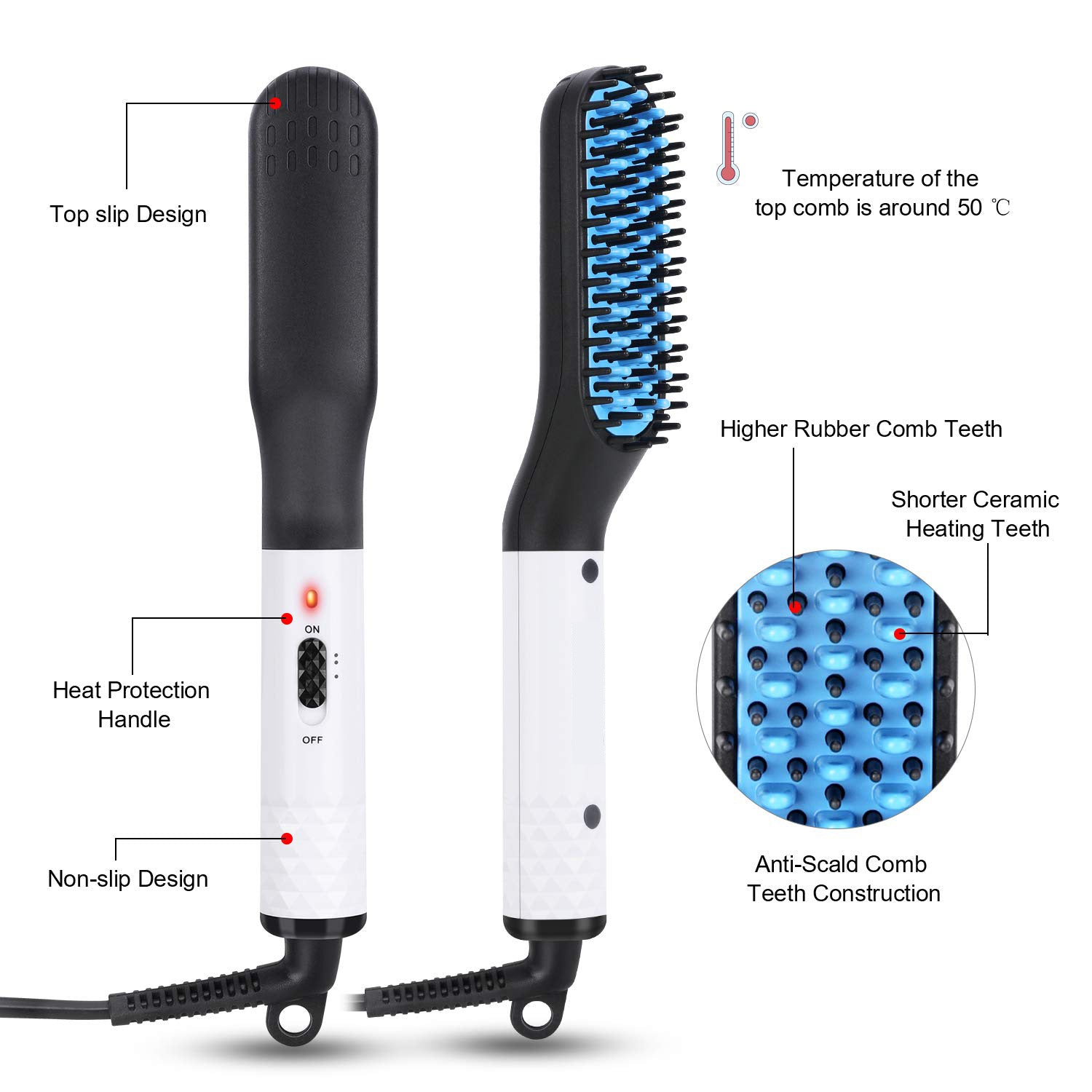 Hair Straightener Comb